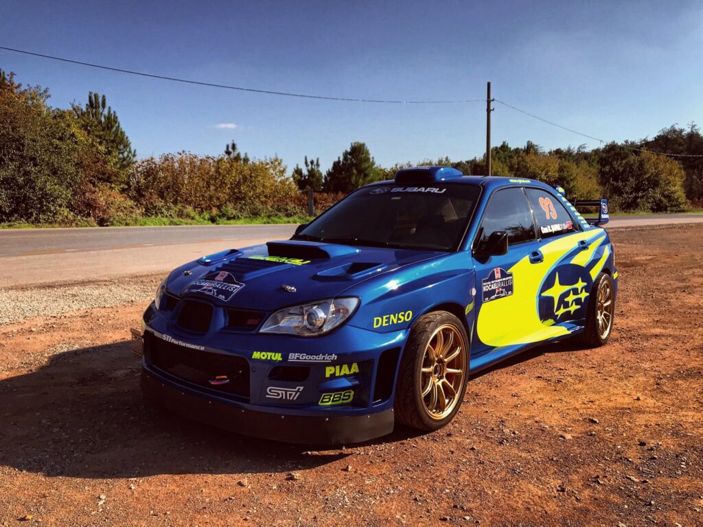 Subaru impreza 2007 WRC S12B