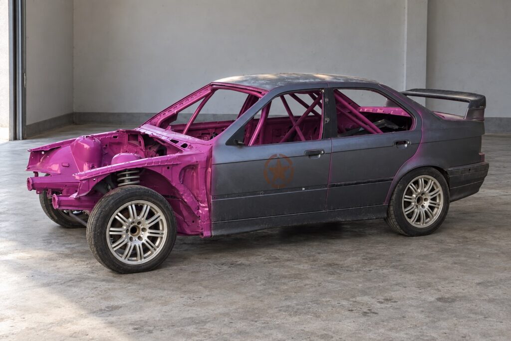 BMW E36 320i — M50B25 motorlu, kafesli drift projesi